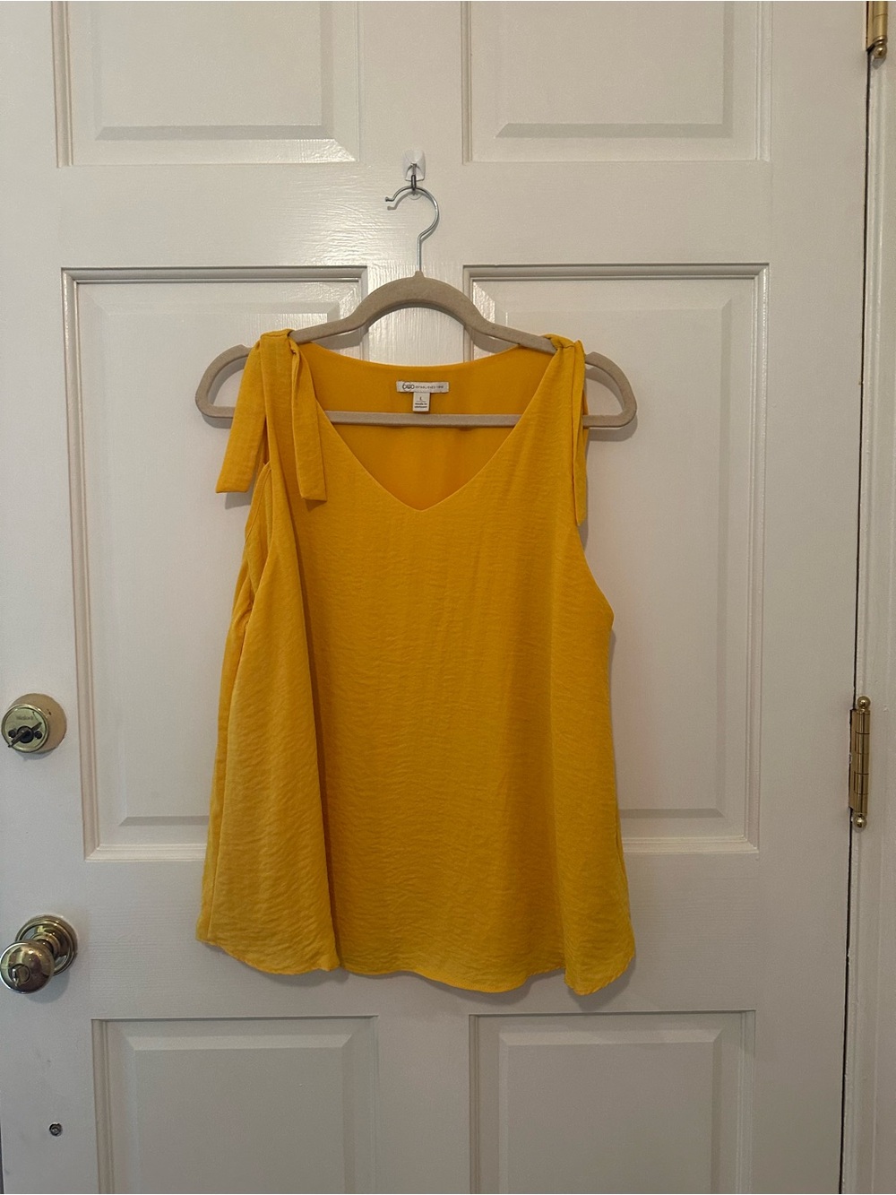 Mustard Yellow Flowy Tank